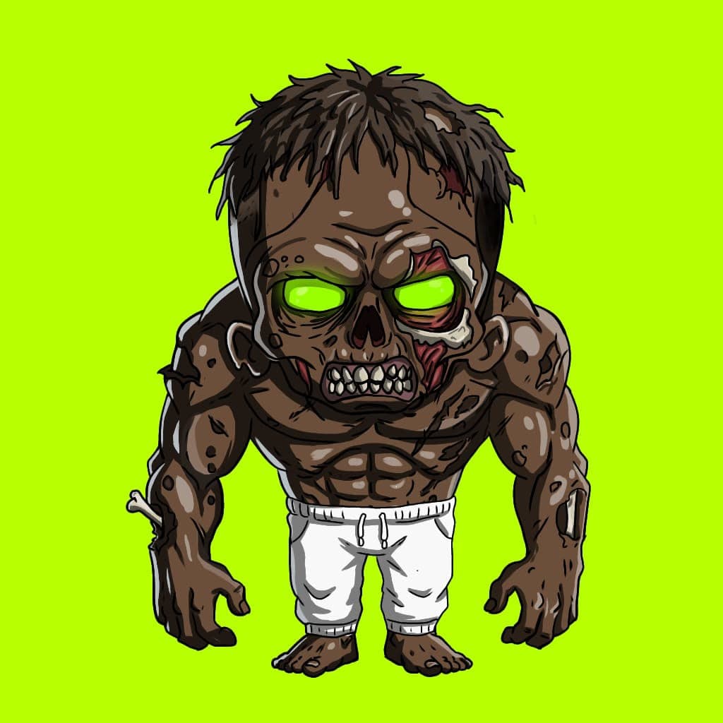 Subject Zero character art